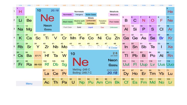 Periodic Table Easy - Lite (Table & Puzzle)(圖2)-速報App