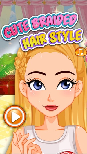 Cute Braided Hair Style(圖3)-速報App