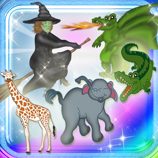 123 Animals Magical Kingdom - Jumping Wild Animals Learning Experience Game icon