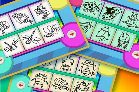 超级涂鸦板 - 给蜻蜓、皮皮虾涂色游戏大巴士全集 screenshot 3