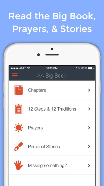 Big Book App - Unofficial Tools for Alcoholics Anonymous