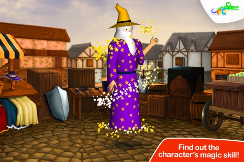 Fairytale Sort and Stack Freemium - Princesses, Knights, Dragons and More screenshot 3