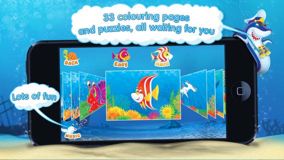Puzzles 'N Colouring - Sea Adventuresのおすすめ画像3
