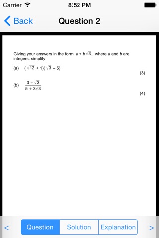 Revise Edexcel C1 Maths screenshot 3
