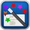 This app allows you to design, create and print your own business card and kids photo identification card with few taps