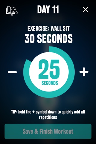 Women's Wall Sit 30 Day Challenge screenshot 3