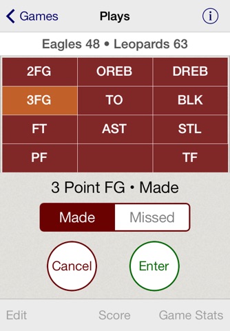 Stat Tap Basketball screenshot 3