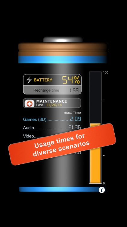 iBattery Pro - Battery status and maintenance