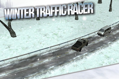 Winter Traffic Car Driving 3D screenshot 2