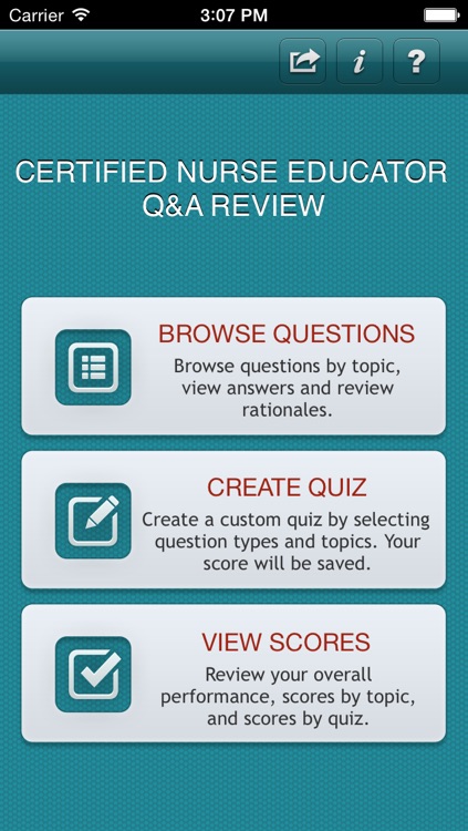 Certified Nurse Educator Q&A Review