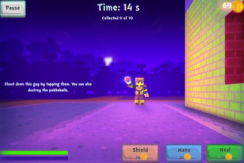 Pika-Pika Poke Ballers - Modern Lucky Pixelmon Voxel 3D Edition With Minecraft Skin Uploader screenshot 3