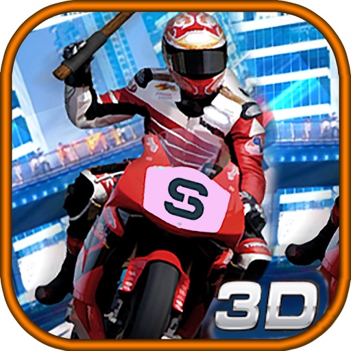 3D Bike Racing - Moto Roof Jumping Simulator 2016 Free Games icon