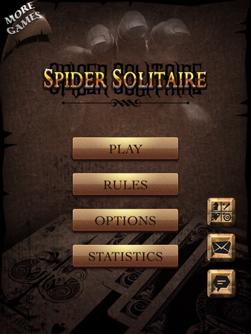 Spider Solitaire iPad edition screenshot 3