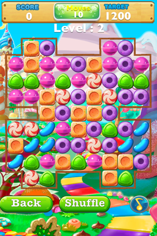 Candy Mania Blitz - Best Matching 3 Puzzle Free Children and Kids Games screenshot 3
