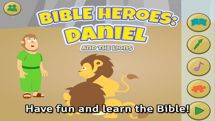 Bible Heroes: Daniel and the Lions - Bible Story, Puzzles, Coloring, and Games for Kids