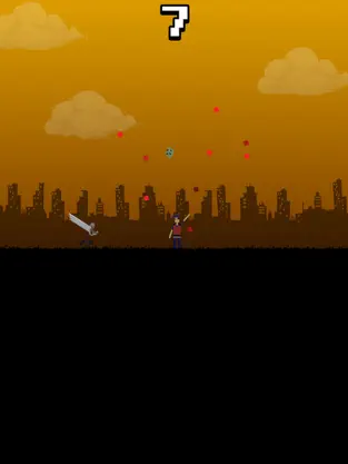 Captura de Pantalla 2 Sangriento el pixel el zombi iphone