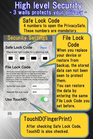 Protect your privacy!PrivacySafe screenshot 3