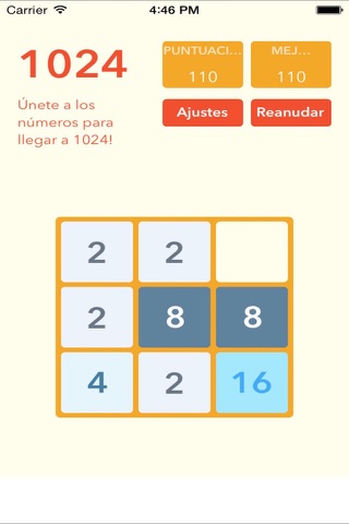 2048 Español screenshot 3