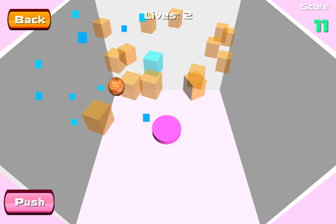 Cubeong 3D - ball & cube ( hit the block arcade game ) screenshot 2