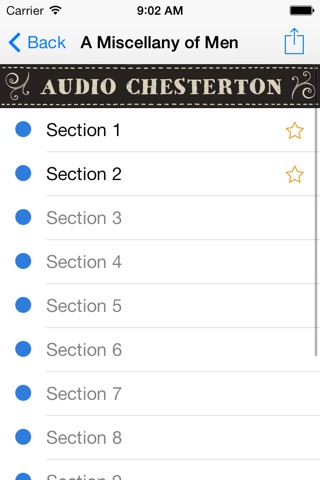 G.K. Chesterton Audio Library screenshot 3