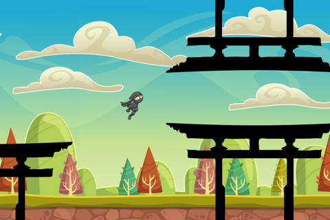 Jumping Ninja: Rooftop Run screenshot 2