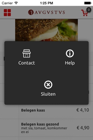 Eetcafe Augustus Den Haag screenshot 2