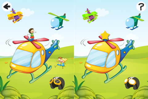 Helicopter-s Game: Learn and Play for Children with Flying Engines in the air screenshot 3