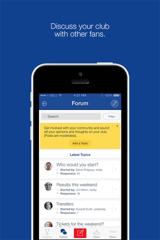 Fan App for Inverness CT FC screenshot 2
