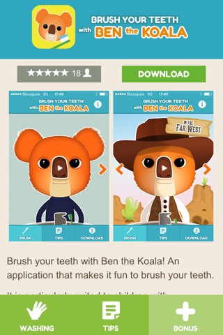 Wash Your Hands With Ben The Koala screenshot 3