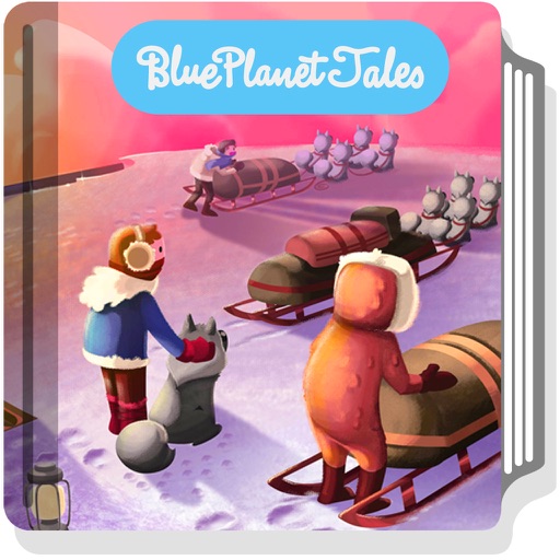 A race to the South Pole - Interactive Storybook for Children icon