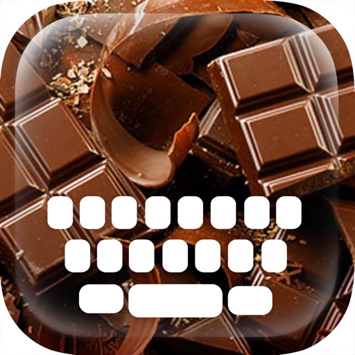 Custom Keyboard Chocolate : White & Dark Themes Color Wallpaper Keyboard icon