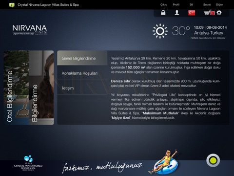 Nirvana Hotel for iPad screenshot 3