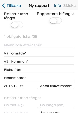 FVN Fångstrapport screenshot 3