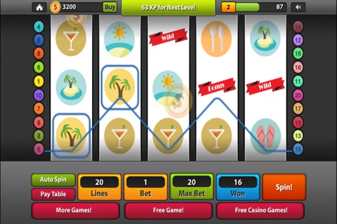 Cape Verde Summer Slots FREE Premium Casino Slots screenshot 3