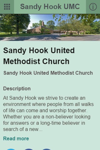 Sandy Hook UMC screenshot 2
