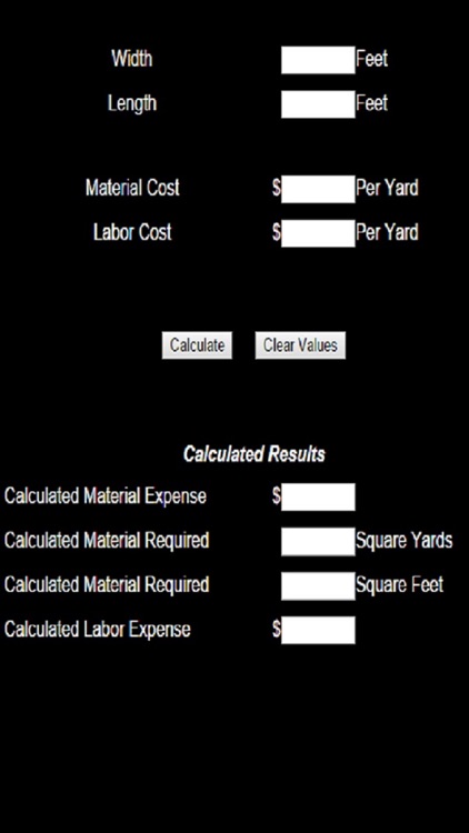 Foundation Amount Calculator