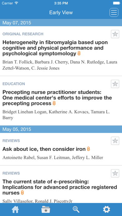 How to cancel & delete Journal of the American Association of Nurse Practitioners from iphone & ipad 1