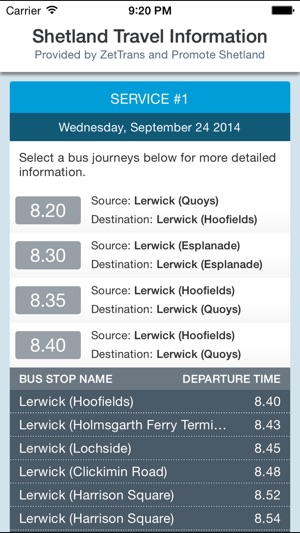 Shetland Travel Information(圖3)-速報App