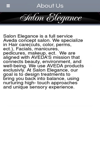 Salon Elegance screenshot 2