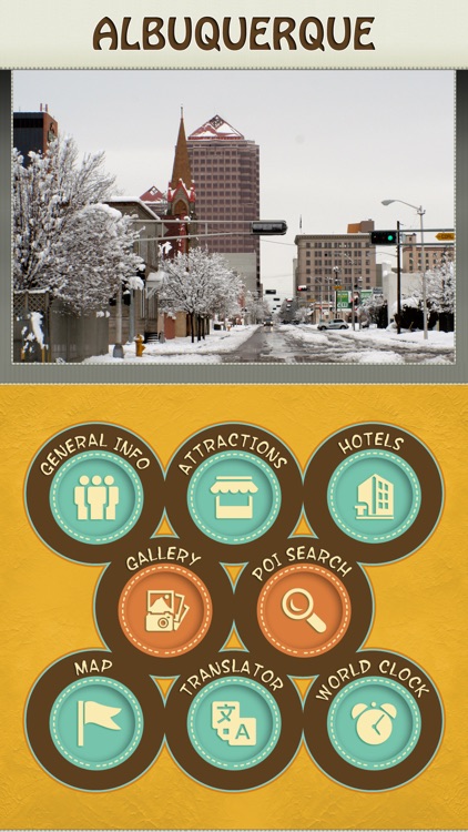 Albuquerque City Offline Travel Guide