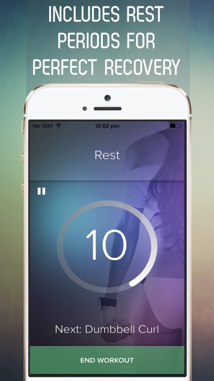 7 Minute Dumbbell Dedication Workout for an Hourglass Figure screenshot-4