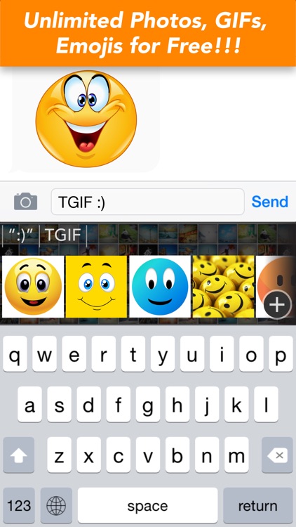 UPchat GIF Keyboard - Make, Send & Find GIFs