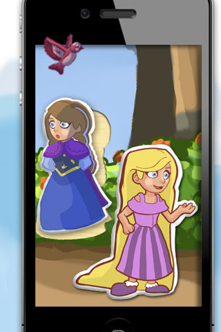 Rapunzel - fun princess mini games for girls screenshot 2