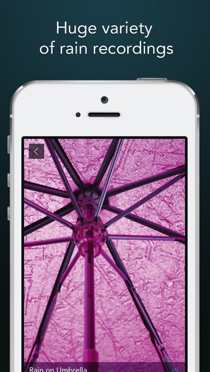 Rain Sounds HQ: Natural raining sounds, thunderstorms, & rainy ambiance to help relax, aid sleep & focus screenshot-3
