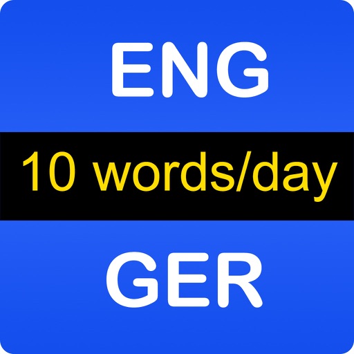English German Vocabulary iOS App