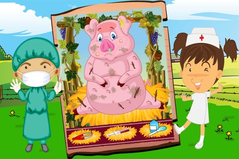 Baby Farm Animal Doctor Game screenshot 3