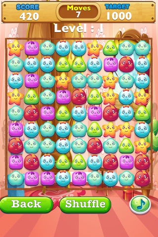 Cartoon Candy Blitz - Match Three Jelly Candies To Win screenshot 2