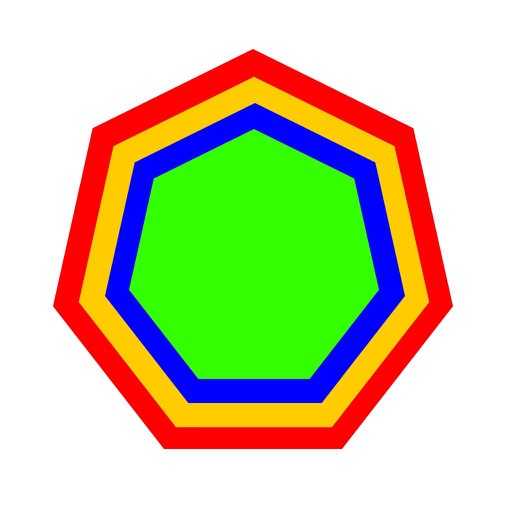 Rotate Hexagon Clear! icon