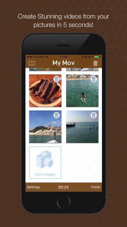 MyMov for Instagram Edition Video Editor - Convert your photos in videos slideshow screenshot-0