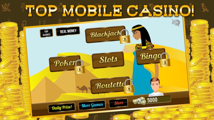 Gold Pyramid Casino with Poker Blitz, Bingo Mania and More!